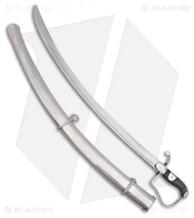 Cold Steel 1796 Light Cavalry Saber W/ Steel Scabbard (33" Satin) 4 Cold Steel 1796 Light Cavalry Saber W/ Steel Scabbard (33" Satin) - Image 2