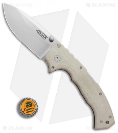 Cold Steel 4-Max Tri-Ad Lock Knife Desert Tan G-10 (4" Stonewash) 62RM 6 Cold Steel 4-Max Tri-Ad Lock Knife Desert Tan G-10 (4" Stonewash) 62RM - Image 4