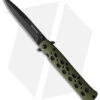 Cold Steel 4" Ti-Lite Liner Lock Knife Green Zytel (4" Black) -Pro Knife Depot Store Cold Steel 4in Ti Lite Zy Ex Handle od green black BHQ 158047 jr