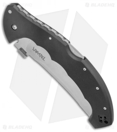 Cold Steel 5.5" Talwar Lockback Knife Black G-10 (5.5" Satin Serr) 21TBXS 4 Cold Steel 5.5" Talwar Lockback Knife Black G-10 (5.5" Satin Serr) 21TBXS - Image 2