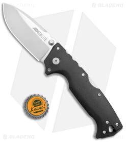 Cold Steel AD-10 Lite Drop Point Tri-Ad Lock Knife Black GFN (3.5" Satin) -Pro Knife Depot Store Cold Steel AD 10 Lite DP Tri Ad Lock Black GFN Satin BHQ 139980 jr bottlecap