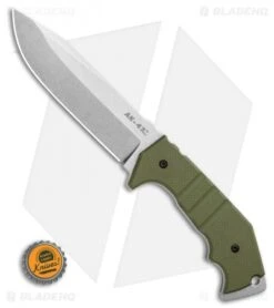 Cold Steel AK-47 Field Fixed Blade Knife (5.5" Stonewash) 14AKVG -Pro Knife Depot Store Cold Steel AK 47 Field Fixed Blade Knife 5.5 Black 14AKVG BHQ 30910 LS Bottlecap