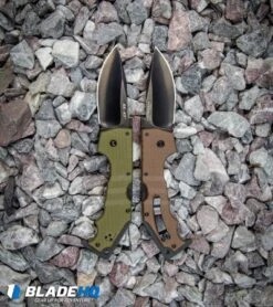 Cold Steel AK-47 Lockback Knife OD Green G-10 (3.5" Black) 58MVG -Pro Knife Depot Store Cold Steel AK 47 Lockback Knife FDE G 10 Black S35VN 58MVF BHQ 35180 kp rocks web