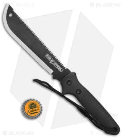 Cold Steel Axis Machete Fixed Blade Knife (11" Black) 9 Cold Steel Axis Machete Fixed Blade Knife (11" Black) -Pro Knife Depot Store Cold Steel Axis Machete Fixed Blade Black BHQ 140042 jr bottlecap