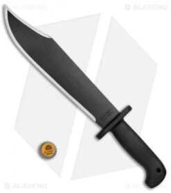 Cold Steel Black Bear Bowie Fixed Blade Knife (12" Black) 97SMBWZ -Pro Knife Depot Store Cold Steel Black Bear Bowie Black 97SMBWZ BHQ 52042 jr bottlecap