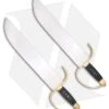 Cold Steel Butterfly Sword Set (14.8" Satin) 88BF 1 Cold Steel Butterfly Sword Set (14.8" Satin) 88BF -Pro Knife Depot Store Cold Steel Butterfly Sword Set Satin BHQ 44152 er