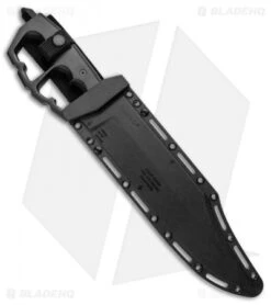 Cold Steel Chaos Bowie Trench Knife (10.5" Black) 80NTB 8 Cold Steel Chaos Bowie Trench Knife (10.5" Black) 80NTB -Pro Knife Depot Store Cold Steel Chaos Bowie Trench Knife Black 80NTB BHQ 93384 jr sheath