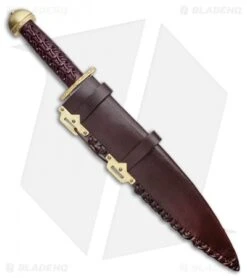 Cold Steel Chieftan's Sax Fixed Blade Knife Sal Wood (13.875 Satin) 88HUK -Pro Knife Depot Store Cold Steel Chieftans Sax Fixed Blade Knife Sal Wood 13.875 Satin 88HUK BHQ 105910 LS Sheath