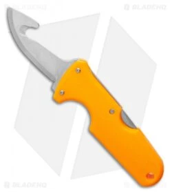 Cold Steel Click-N-Cut Hunter Knife Orange ABS (2.5" Stonewash) 10 Cold Steel Click-N-Cut Hunter Knife Orange ABS (2.5" Stonewash) -Pro Knife Depot Store Cold Steel Click N Cut Hunter Knife Orange BDS 2.5 Satin 40AL BHQ 121222 LS Blade2