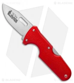 Cold Steel Click-N-Cut Slock Master Skinner Knife Red ABS (2.5" SW)