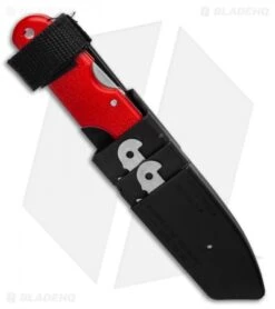 Cold Steel Click-N-Cut Slock Master Skinner Knife Red ABS (2.5" SW) -Pro Knife Depot Store Cold Steel Click N Cut Slock Master Skinner Knife Red BDS 2.5 Satin 40AT BHQ 121229 LS Sheath
