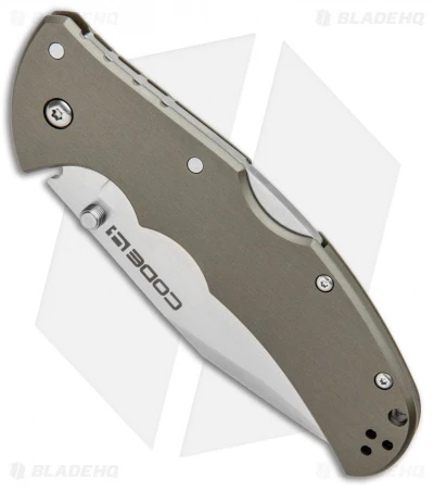 Cold Steel Code-4 Clip Point Lockback Knife (3.5" Satin) 58TPCC 4 Cold Steel Code-4 Clip Point Lockback Knife (3.5" Satin) 58TPCC - Image 2