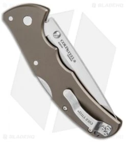 Cold Steel Code-4 Tanto Lockback Knife (3.5" Satin S35VN) 58PT -Pro Knife Depot Store Cold Steel Code 4 Tanto LB Satin 58PT BHQ 15401 jr side