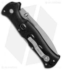 Cold Steel Counter Point I Tri-Ad Lock Knife (3.75" AUS 10A Satin) 10AB -Pro Knife Depot Store Cold Steel Counter Point I Tri Ad 10ACLC BHQ 8508 jr side