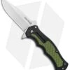 Cold Steel Crawford Model 1 Liner Lock Knife OD Green/Black Zy-Ex (3.6" Satin) -Pro Knife Depot Store Cold Steel Crawford Model 1 LL OD Green Black Zy Ex Satin 20MWC BHQ 93281 jr