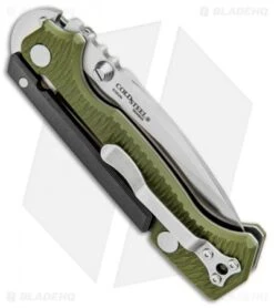 Cold Steel Demko AD-15 Scorpion Lock Knife OD Green G-10 (3.5" Satin S35VN) 58SQ -Pro Knife Depot Store Cold Steel Demko AD 15 Scorpion Lock OD Green G 10 Satin 58SQ BHQ 93381 jr side 1