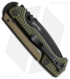 Cold Steel Demko AD-15 Scorpion Lock Knife OD Green G-10 (3.5" Black) 7 Cold Steel Demko AD-15 Scorpion Lock Knife OD Green G-10 (3.5" Black) -Pro Knife Depot Store Cold Steel Demko AD 15 Scorpion OD Green G 10 Black BHQ 173546 jr side