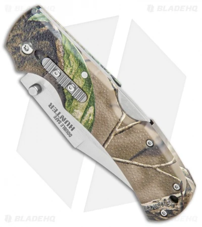 Cold Steel Double Safe Hunter Tri-Ad Lock Knife Camo GFN (4" Satin) 23JD 4 Cold Steel Double Safe Hunter Tri-Ad Lock Knife Camo GFN (4" Satin) 23JD - Image 2