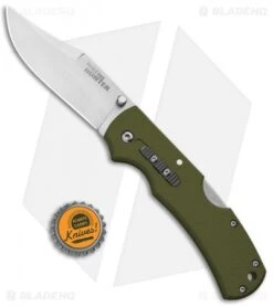 Cold Steel Double Safe Hunter Tri-Ad Lock Knife OD Green GFN (3.5" Satin) 23JC 9 Cold Steel Double Safe Hunter Tri-Ad Lock Knife OD Green GFN (3.5" Satin) 23JC -Pro Knife Depot Store Cold Steel Double Safe Hunter Tri Ad Lock OD Green GFN Satin 23JC BHQ 121196 jr bottlecap