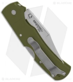 Cold Steel Double Safe Hunter Tri-Ad Lock Knife OD Green GFN (3.5" Satin) 23JC 8 Cold Steel Double Safe Hunter Tri-Ad Lock Knife OD Green GFN (3.5" Satin) 23JC -Pro Knife Depot Store Cold Steel Double Safe Hunter Tri Ad Lock OD Green GFN Satin 23JC BHQ 121196 jr side