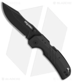 Cold Steel Drifter ATLAS Lock Knife Clip Point Black GFN (3" Black SW AUS-10A)