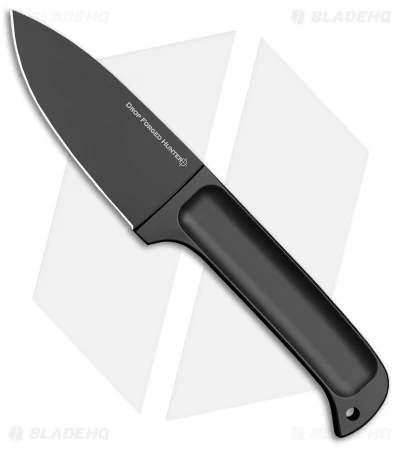 Cold Steel Drop Forged Hunter Fixed Blade Knife Black 52100 Steel (4" Black)36MG 3 Cold Steel Drop Forged Hunter Fixed Blade Knife Black 52100 Steel (4" Black)36MG