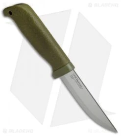 Cold Steel Finn Hawk Fixed Blade Knife Green (4" Satin) 20NPKZ -Pro Knife Depot Store Cold Steel Finn Hawk Green 20NPKZ BHQ 34612 jr spine