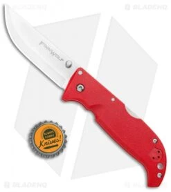 Cold Steel Finn Wolf Lockback Knife Red (3.5" Satin) -Pro Knife Depot Store Cold Steel Finn Wolf LB Red Satin BHQ 92340 jr bottlecap