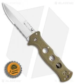 Cold Steel Gunsite Counter Point Tri-Ad Lock Knife (3.75" Satin) Limited Run -Pro Knife Depot Store Cold Steel Gunsite Counter Point 1 10ABV1 BHQ 116788 LS Bottlecap