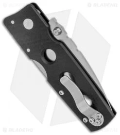 Cold Steel Hold Out 3" Lockback Knife Black G-10 (3" Satin) 8 Cold Steel Hold Out 3" Lockback Knife Black G-10 (3" Satin) -Pro Knife Depot Store Cold Steel Hold Out 3in LB Black G 10 Satin 11G3 BHQ 8512 jr side