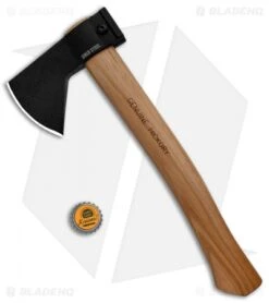 Cold Steel Hudson Bay 12.5" Camp Hatchet Hickory Wood 90QC -Pro Knife Depot Store Cold Steel Hudson Bay Camp Hatchet 90QC BHQ 121243 jr bottlecap
