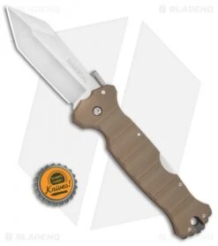 Cold Steel Immortal Lock Back Knife Coyote Tan G-10 (4" Satin) 23HVB 10 Cold Steel Immortal Lock Back Knife Coyote Tan G-10 (4" Satin) 23HVB -Pro Knife Depot Store Cold Steel Immortal G 10 Coyote Tan 23GVB BHQ 52012 jr bottlecap