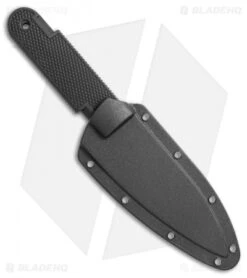 Cold Steel K-4 Fixed Blade Neck Knife W/ Sheath (4" Serr) 53T4S -Pro Knife Depot Store Cold Steel K 4 fixed blade neck knife with sheath 4in serr 53T4S BHQ 68129 er sheath