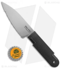 Cold Steel K-4 Fixed Blade Neck Knife W/ Sheath (4" Serr) 53T4S -Pro Knife Depot Store Cold Steel K 4 fixed blade neck knife with sheath 4in serr 53T4S BHQ 68129 er size
