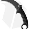 Cold Steel Karambit Steel Tiger Fixed Blade Knife Black (4.75" Black) -Pro Knife Depot Store Cold Steel Karambit Steel Tiger Fixed Blade Black Black BHQ 175064 jr