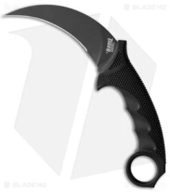 Cold Steel Karambit Steel Tiger Fixed Blade Knife Black (4.75" Black)