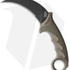 Cold Steel Karambit Steel Tiger Fixed Blade Knife Dark Earth (4.75" Black) 2 Cold Steel Karambit Steel Tiger Fixed Blade Knife Dark Earth (4.75" Black) -Pro Knife Depot Store Cold Steel Karambit Steel Tiger Fixed Blade Dark Earth Black BHQ 173960 jr