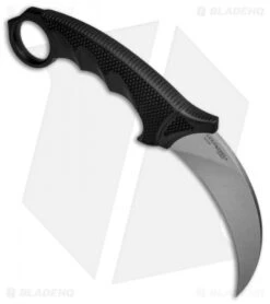 Cold Steel Karambit Steel Tiger Fixed Blade Knife (4.75" Stonewash) 49KST -Pro Knife Depot Store Cold Steel Karambit Steel Tiger SW 49KST BHQ 6868 jr spine