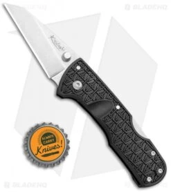Cold Steel Kiridashi Tri-Ad Lock Knife Black GFN (2.5" Stonewash) 20KPL -Pro Knife Depot Store Cold Steel Kiridashi Tri Ad Lock Black GFN SW 20KPL BHQ 105892 jr bottlecap