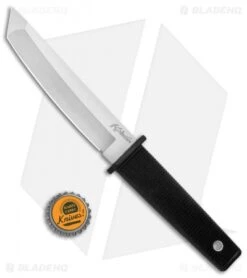 Cold Steel Kobun Tanto Fixed Blade Knife (5.5" Satin) 17T -Pro Knife Depot Store Cold Steel Kobun Tanto Fixed Blade Satin 17T BHQ 5007 jr bottlecap