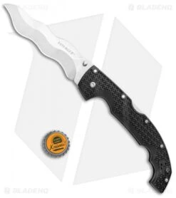 Cold Steel Kris Voyager Tri-Ad Lock Knife (5.5" Stonewash AUS-10A) 29AXW -Pro Knife Depot Store Cold Steel Kris Voyager Tri Ad Lock SW 29AXW BHQ 106677 jr bottlecap