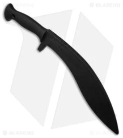 Cold Steel Kukri Trainer Fixed Blade (12" Rubber) 92R35Z -Pro Knife Depot Store Cold Steel Kukri Trainer Fixed Blade 12in Rubber BHQ 34622 td spine