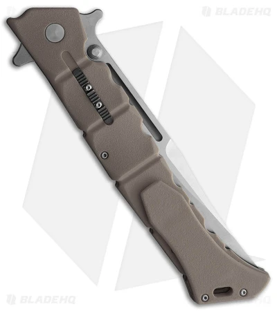 Cold Steel Large Luzon Folding Flipper Knife Dark Earth GFN (6" Black) 4 Cold Steel Large Luzon Folding Flipper Knife Dark Earth GFN (6" Black) - Image 2