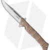 Cold Steel Large Luzon Folding Flipper Knife Desert Tan GFN (6" Satin) -Pro Knife Depot Store Cold Steel Large Luzon Desert Tan Satin BHQ 174235 jr