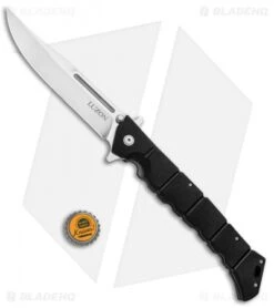 Cold Steel Large Luzon Leaf-Spring Knife Black GFN (6" Satin) 20NQX 11 Cold Steel Large Luzon Leaf-Spring Knife Black GFN (6" Satin) 20NQX -Pro Knife Depot Store Cold Steel Large Luzon Leaf Spring Black GFN Satin 20NQX BHQ 80432 jr bottlecap