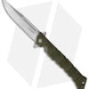 Cold Steel Large Luzon Folding Flipper Knife OD Green GFN (6" Satin) 2 Cold Steel Large Luzon Folding Flipper Knife OD Green GFN (6" Satin) -Pro Knife Depot Store Cold Steel Large Luzon OD Green SW BHQ 174476 jr