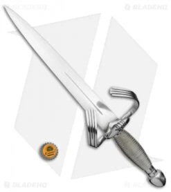 Cold Steel Large Parrying Dagger Fixed Blade Knife (13" Satin) 88EKA 9 Cold Steel Large Parrying Dagger Fixed Blade Knife (13" Satin) 88EKA -Pro Knife Depot Store Cold Steel Large Parrying Dagger Satin 88EKA BHQ 105908 jr bottlecap