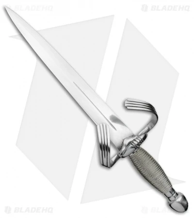 Cold Steel Large Parrying Dagger Fixed Blade Knife (13" Satin) 88EKA 3 Cold Steel Large Parrying Dagger Fixed Blade Knife (13" Satin) 88EKA