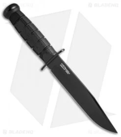 Cold Steel Leatherneck SF Fixed Blade Knife (6.75" Black Powdercoat D2) 39LSFC -Pro Knife Depot Store Cold Steel Leatherneck SF fixed blade black powdercoat D2 39LSFC BHQ 52031 er side