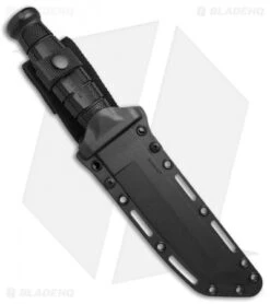 Cold Steel Leatherneck Tanto Fixed Blade Knife (7" Black Powdercoat D2) 39LSFCT -Pro Knife Depot Store Cold Steel Leatherneck Tanto Black Powdercoat 39LSFCT BHQ 52032 jr sheath